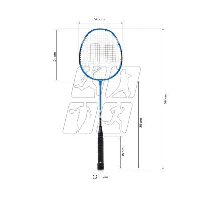 33. Meteor 16837 badminton set