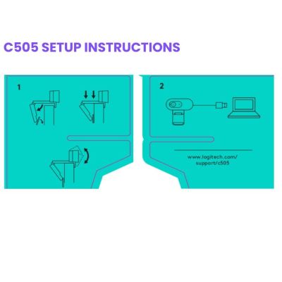 4. LOGITECH C505 HD CAMERA