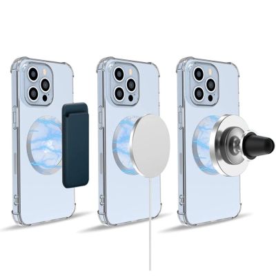 7. Tech-Protect MagMat MagSafe magnetic ring universal - black / silver (2 pcs.)