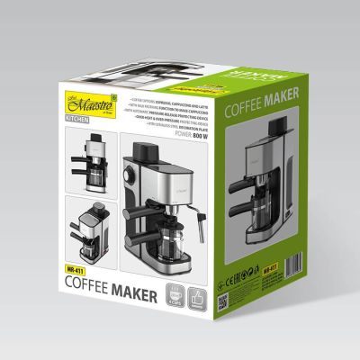 4. 800W MAESTRO MR-411 coffee machine