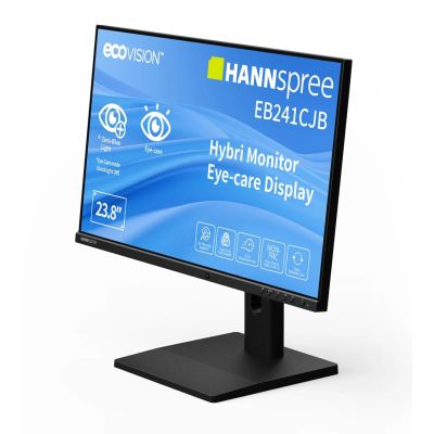 11. Hannspree Hybri Monitor EB241CJB computer monitor 60.5 cm (23.8") 1920 x 1080 px Full HD LCD Black