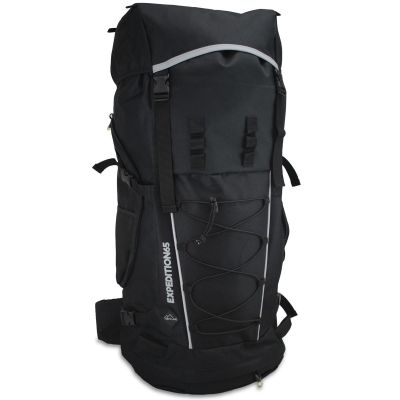 65L Hiking Backpack, Black, SEMI LINE