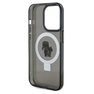 7. Karl Lagerfeld Ring Stand Karl&Choupette MagSafe case for iPhone 14 Pro - black