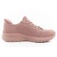 4. Skechers Bobs Squad-Chaos women's comfortable SLIP-INS sports shoes pink