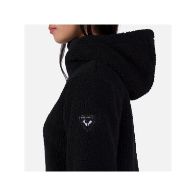 6. Rossignol W Wispile Fleece Fzh Sweatshirt Black