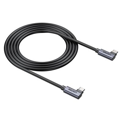6. UNITEK USB-C CABLE ANGLED 90°/90° PD 100W M/M 0.5M