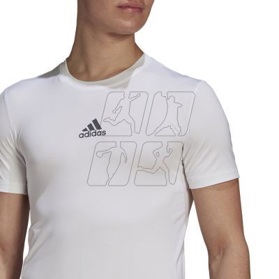 5. T-shirt adidas Techfit SS M GU4907