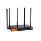 10. Tenda W30E AX3000 Wireless Router Gigabit Ethernet Dual-band (2.4 GHz/5 GHz) Black