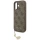 5. Guess 4G Charms Collection MagSafe case for iPhone 17 - brown