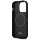 7. Etui BMW BMHMP14LSLLBK iPhone 14 Pro 6,1" czarny/black hardcase Signature Logo Imprint Magsafe