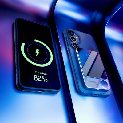 9. 3mk Smoke MagCase for Samsung Galaxy S25+ - Black