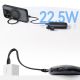 8. Baseus EnerFill FC21 QPow3 Ultra 10000mAh 22.5W Power Bank with Digital Display and Detachable Cable - Black