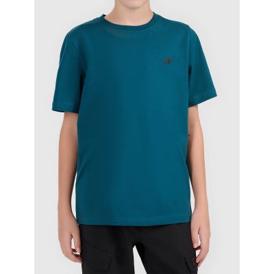 Boy's cotton T-shirt 4F 4FJWAW26TTSHM3507-40S