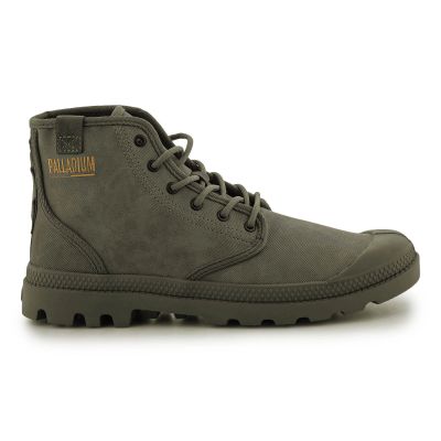7. Palladium PAMPA HI COATED U shoes 74375-377-M Dusky Green