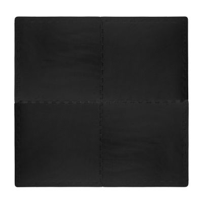 14. VIRTUFIT FITNESS PUZZLE MAT 120X120 CM BLACK