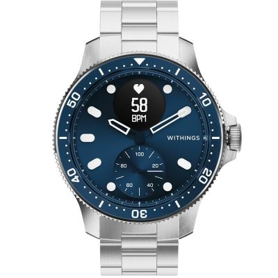 Withings Scanwatch Nova -älykello watch, 42 mm, sininen