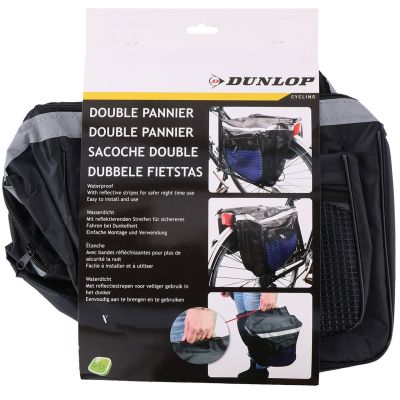8. Dunlop 1042770 pannier bike rack bag