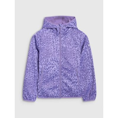 10. Girls' softshell jacket, windproof membrane 5000, 4F 4FJRAW25TSOFF507-90A