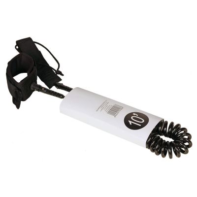 8. ENERO SUP BOARD SAFETY ROPE 10 FEET BLACK