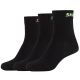 Skechers 3PPK Boys Mech Ventilation Socks SK41064-9999 Black 35-38