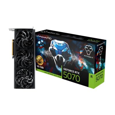 9. Gainward GWD RTX 5070 Python III OC 12GB GDDR7 graphics card