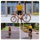 7. Rockbros 15120014023 ROAD TO SKY men's cycling jersey short sleeve S - yellow