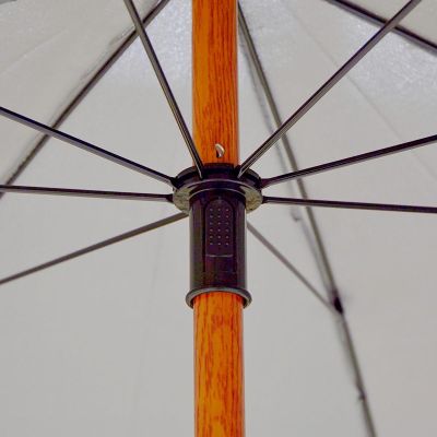 5. GARDEN UMBRELLA 220CM GRAY