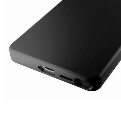 7. Puro Icon Silicone Case for Samsung Galaxy S25 Ultra - Black