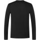 4. Men's long-sleeve shirt SUPER.NATURAL M LITHOGRAPHY MOUNTAIN LS black