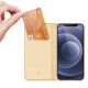 2. Dux Ducis Skin Pro Bookcase type case for iPhone 13 mini golden