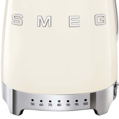 27. SMEG KLF04CREU electric kettle cream