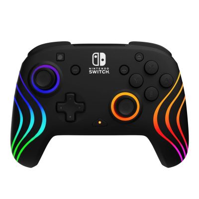 8. PDP Afterglow Wave Black USB Gamepad Analog/Digital Nintendo Switch, Nintendo Switch Lite, Nintendo Switch OLED