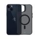 9. 3mk Smoke MagCase with MagSafe for iPhone 14 Plus - Semi-Transparent