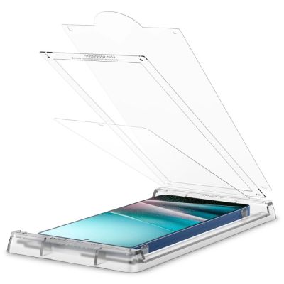 2. Spigen Elite Shield EZ FIT Hybrid Glass for Samsung Galaxy S25 Ultra - Transparent