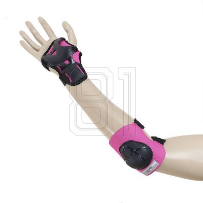 36. Protectors set Nils Extreme black and pink H210 size L