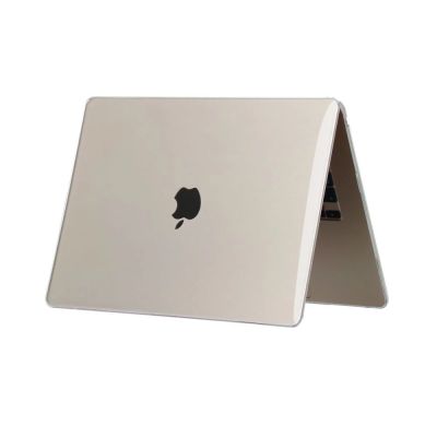 5. Tech-Protect SmartShell Case for MacBook Air 15" M2 / M3 / 2023-2024 - Transparent