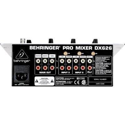 3. Behringer DX626 DJ Mixer