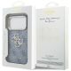 8. Guess 4G Big 4G Classic Logo Case for iPhone 18 Pro / 17 Pro - Blue and Gold