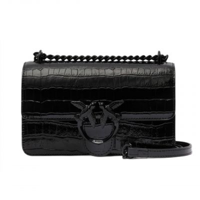 5. Pinko Classic Love One Mini Leather Handbag 100074A1SY