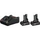 Bosch 1 600 A01 B20 battery/charger for power tools Battery and charger set