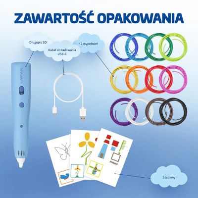 3. LAMAX ArtKid1 3D ballpoint pen, blue