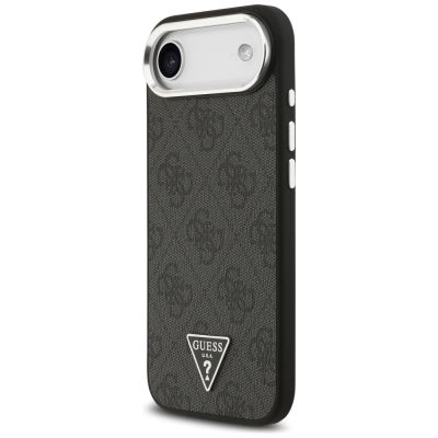 2. Guess 4G Triangle Logo MagSafe case for iPhone 17 Air - black
