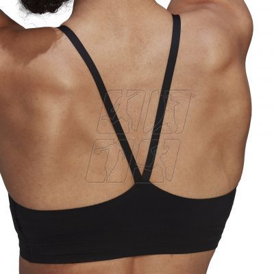 6. Adidas PureLounge Light-Support Strappy Bra W HD0284 sports bra