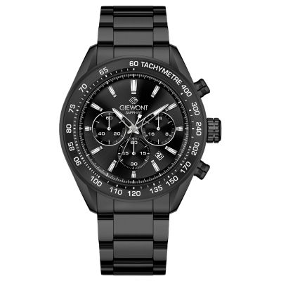 Men's Watch Giewont Chronograph Sapphire Black GW9580-B2