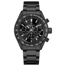 Men's Watch Giewont Chronograph Sapphire Black GW9580-B2