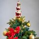 6. Glass Christmas Tree Topper “Santa Clauses” 28.5 cm