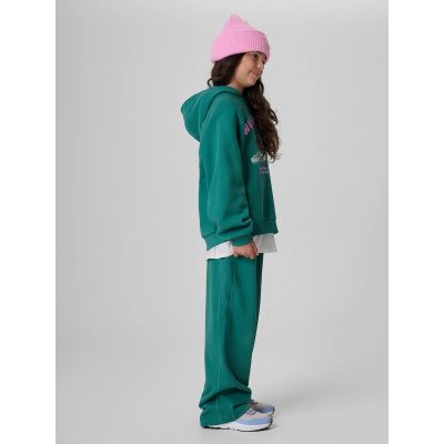 4. Girls' loose sweatshirt with hood 4F 4FJKAW26TSWSF3136-46S