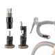 2. Rockbros ROAD TO SKY VK-KC10 6-in-1 Handlebar-Mounted Bicycle Multitool - Brown