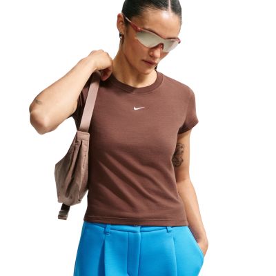 3. Nike Sportswear Chill Knit Women's T-Shirt Light Brown FV5508 259