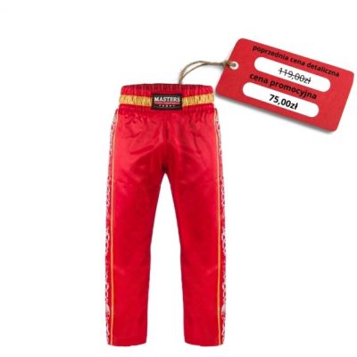 7. SKBP-200 long sports pants red/blue